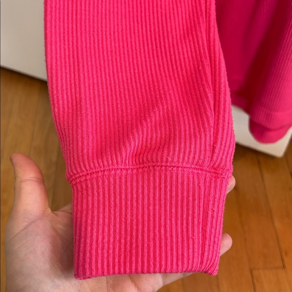 RBX Hot Pink Ribbed Top - Picture 3 of 4